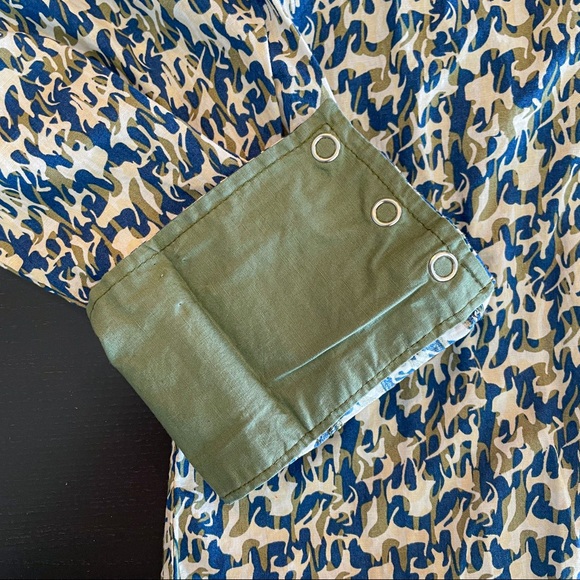 NWT - 🤎Tin Haul Mens Medium Western Camo Long Sleeve Pearl Snap - Picture 3 of 7